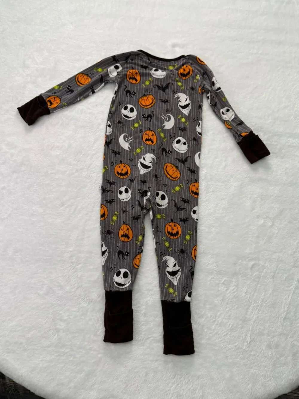 Little Sleepies OG DISNEY NIGHTMARE BEFORE CHRISTMAS Pajamas 6-12 Mo